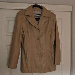 Pelle Studio Women's Camel Leather Jacket